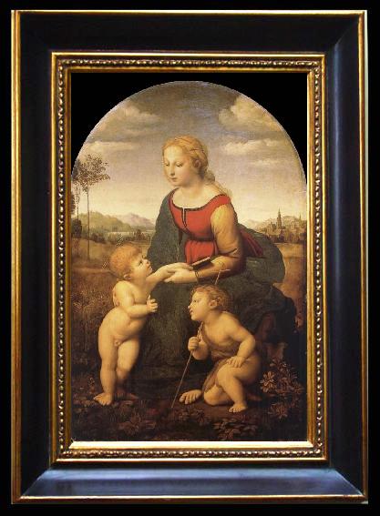 framed  Aragon jose Rafael The Belle Jardiniere, Ta093